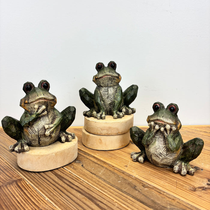 Frog Figurine - 3 Styles