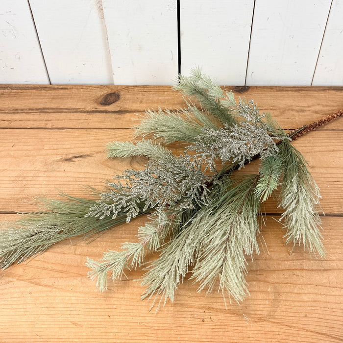 Frosted Mixed Pine Large Stem
