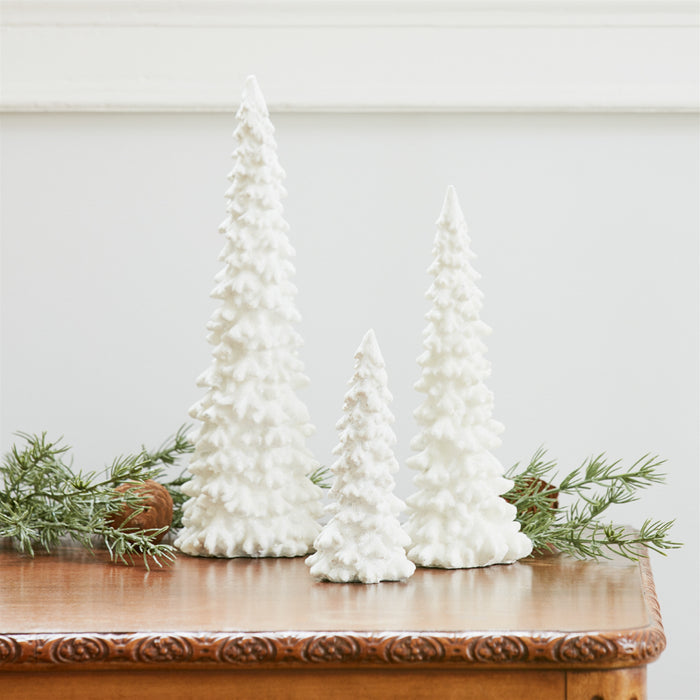 Glitter Resin Tree Trios - 3 Colors