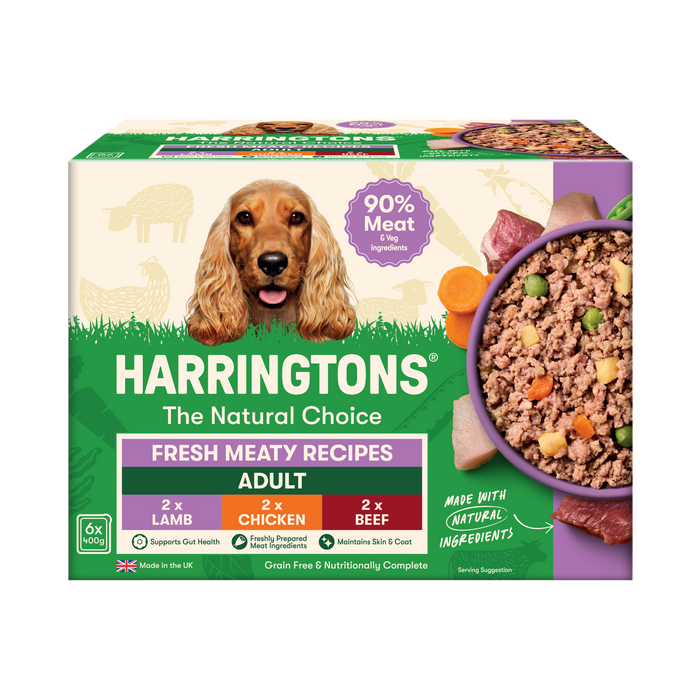 Grain Free Meaty Selection Wet Dog Food 6 x 400g