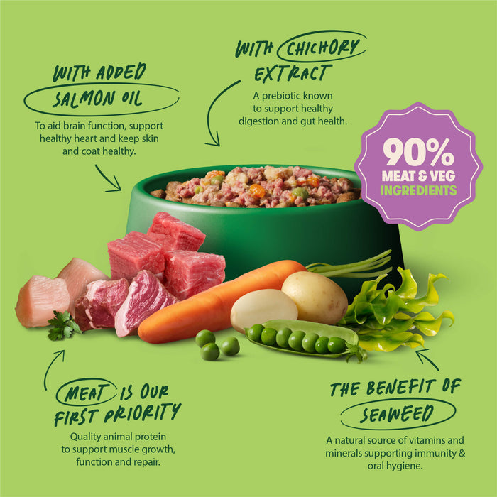 Grain Free Meaty Selection Wet Dog Food 6 x 400g