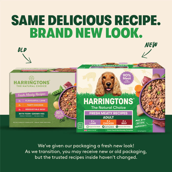 Grain Free Meaty Selection Wet Dog Food 6 x 400g