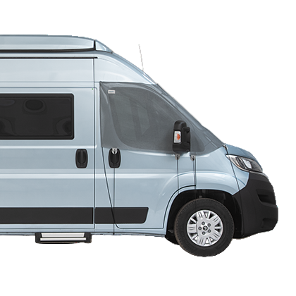 Hindermann - Transparent Sun Screen for Vans, Alcove & Semi-Integrated Motorhomes