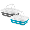 Home+ - Collapsible Picnic Basket Cooler with Ice Blocks | Cool Box