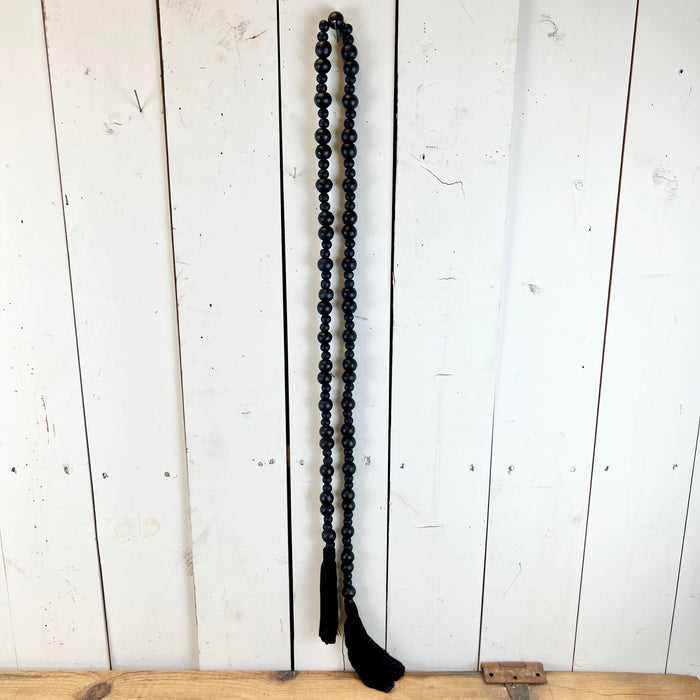 Black Bead Garlands