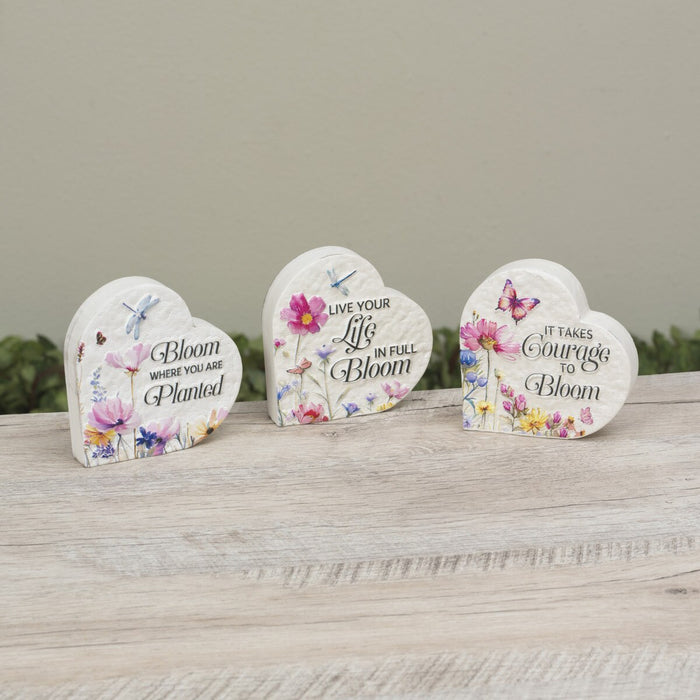 Inspirational Heart Block - 3 Styles