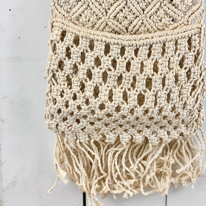 Ivory Macramé Wall Hanging