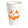 Rosanne Beck Jack O Lantern Styrofoam Cups