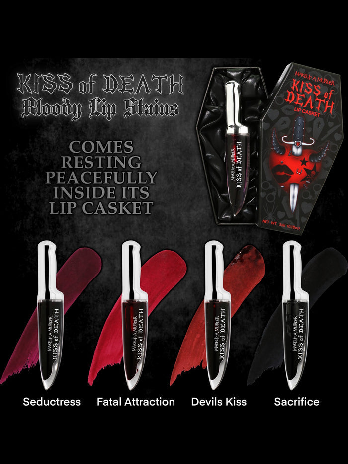Kiss Of Death [Devil's Kiss] Blood | LIP STAIN | Beserk Australia