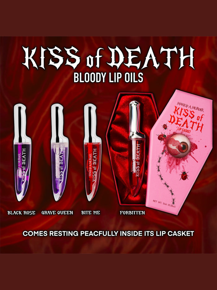 Kiss Of Death [Forbitten] Bloody | LIP OIL | Beserk Australia