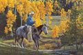 Land of the Free Autumn Cowboy Elk Art Prints by Tim Cox Artist