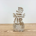 Mango Wood Snowman