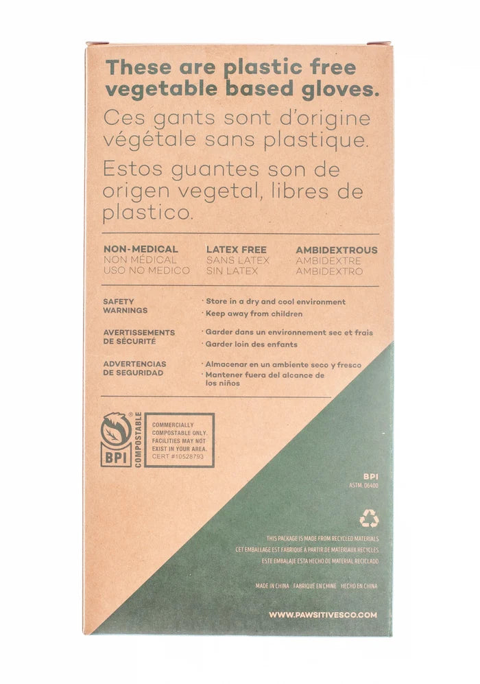Meal Prep - Compostable Disposable Gloves- 100pk