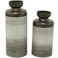 Metal Vase Set