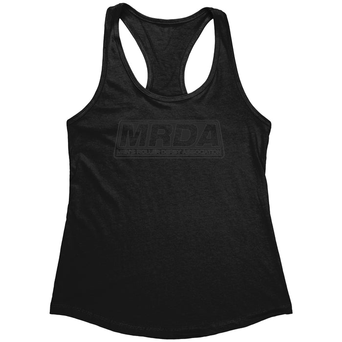 MRDA Black Logo Racerback Tank