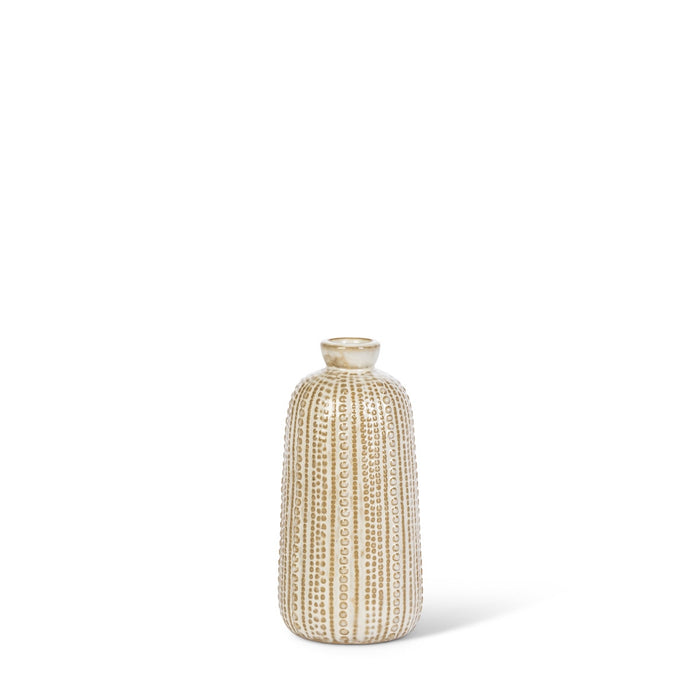 Neutral Textured Ceramic Vase