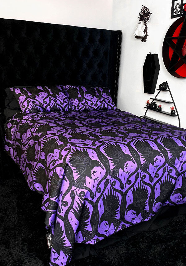 HELLS BLANKETS Nevermore | QUILT SET [QUEEN] - Detail 4