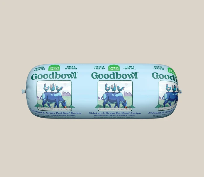 Open Farm GoodBowl Roll - Chicken & Grass Fed Beef - 28oz