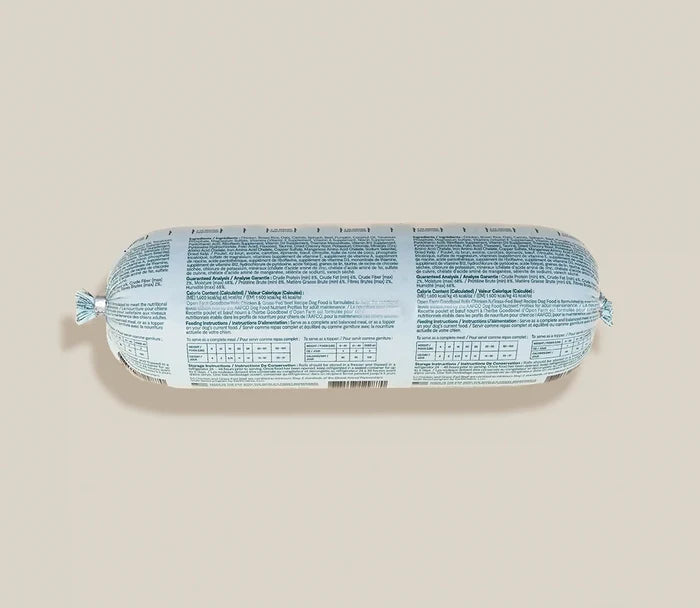 Open Farm GoodBowl Roll - Chicken & Grass Fed Beef - 28oz
