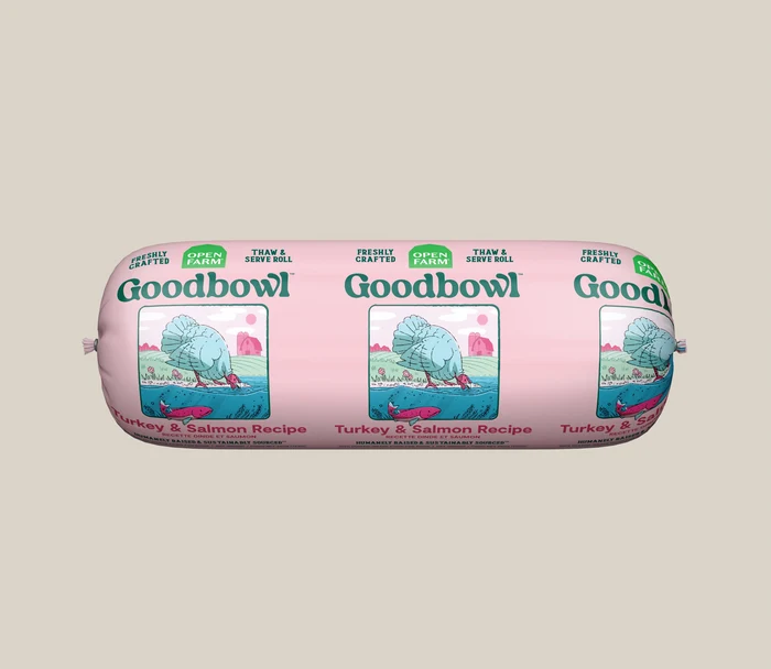 Open Farm GoodBowl Roll - Turkey & Salmon - 28oz