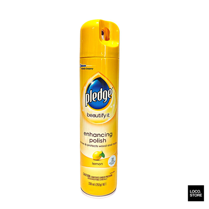 Pledge Lemon 330ml - Household