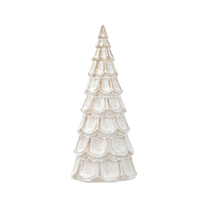 Porcelain Distressed White Tree, 2 sizes