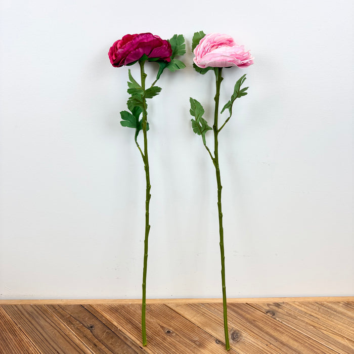 Real Touch Ranunculus Stem - 2 Colors