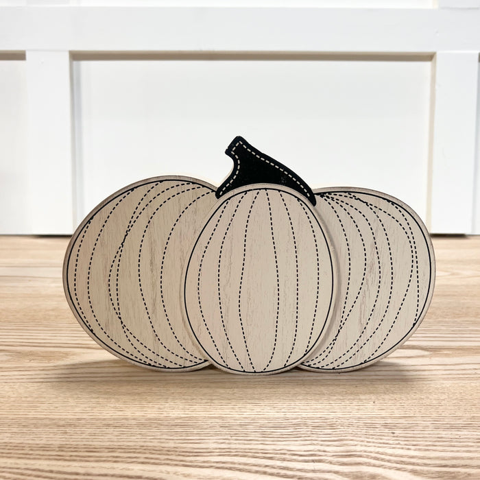 Reversible Jack-O-Lantern Pumpkins