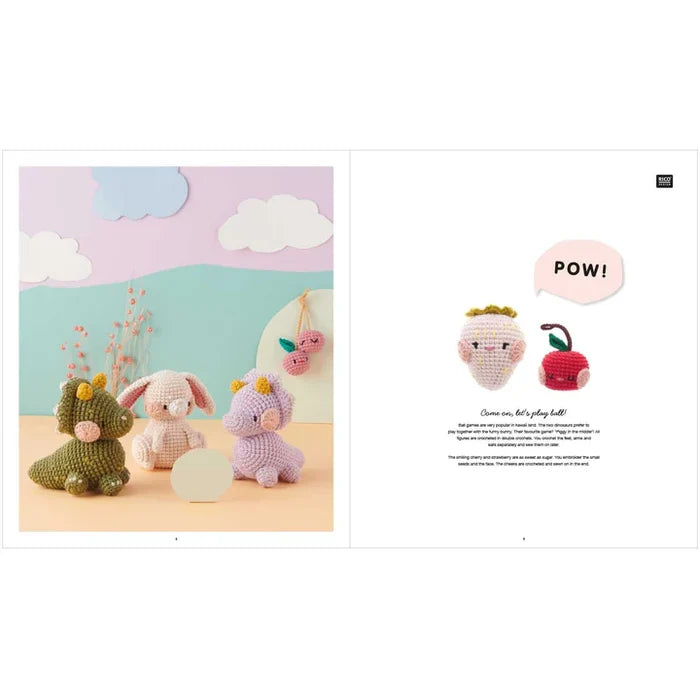 Ricorumi Kawaii Crochet Pattern Book by Rico Design