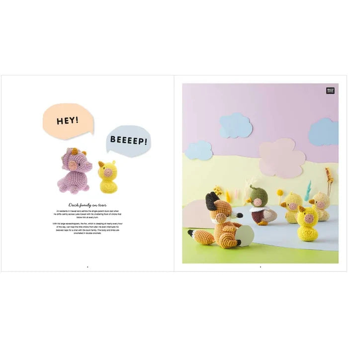 Ricorumi Kawaii Crochet Pattern Book by Rico Design