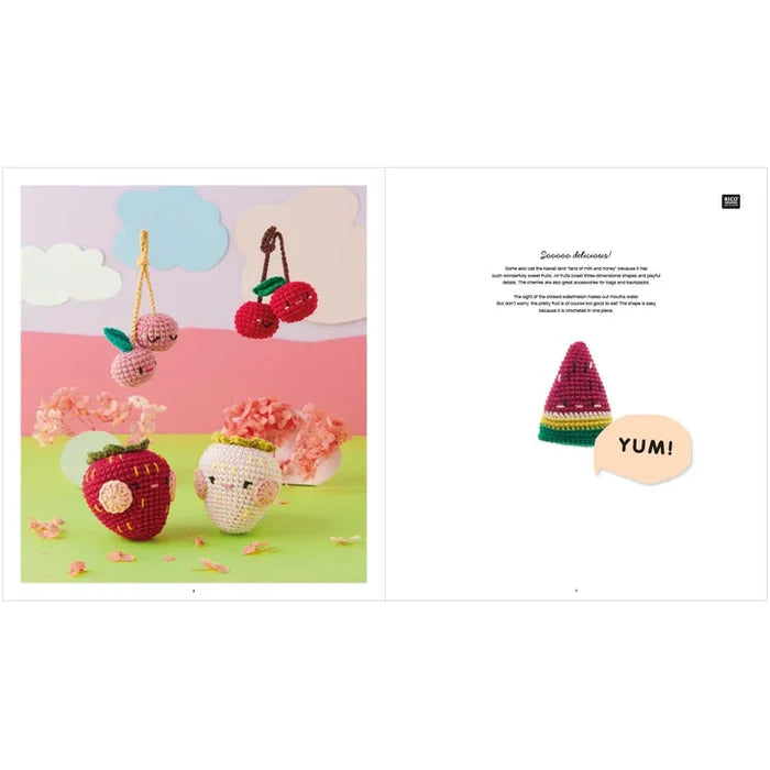 Ricorumi Kawaii Crochet Pattern Book by Rico Design