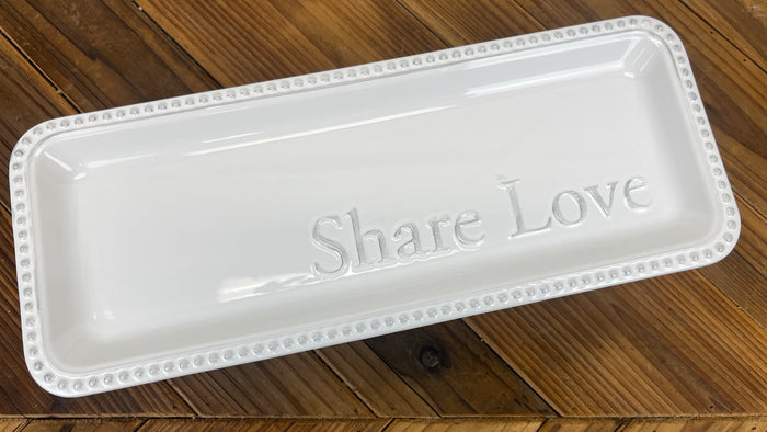 Share Love Serving Platter