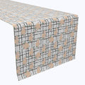 Simple Floral Check Table Runners