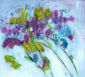 Watermedia painting, Skipping by Christine Alfery