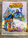 Spanish Language Golden Master of the Universe Libro Gigante - Guerreros Del Mal
