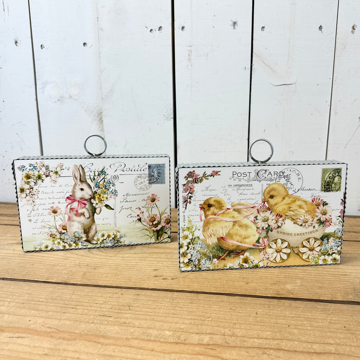 Spring Postcard Signage