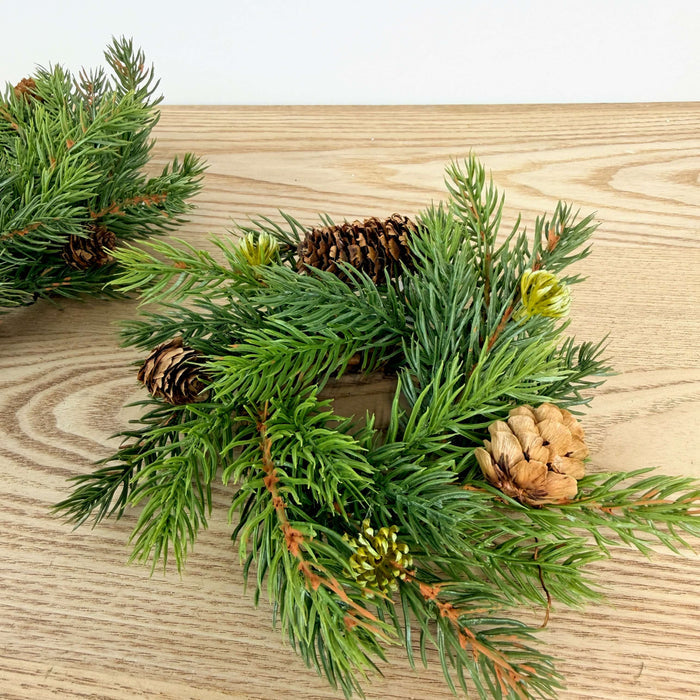 Spruce Candle Ring, 2 sizes