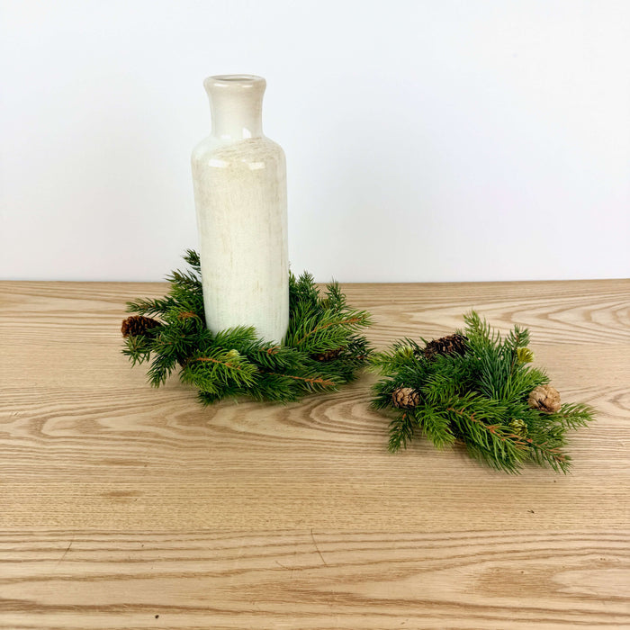 Spruce Candle Ring, 2 sizes
