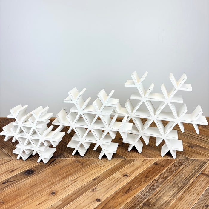 Standing Snowflakes