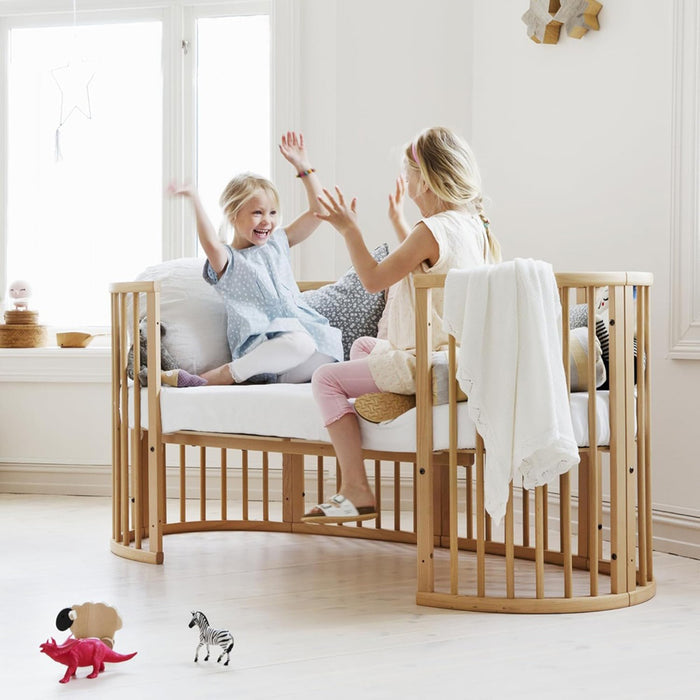 STOKKE® Sleepi™ Junior Fitted Sheet, White-Mattresses & Covers-Stokke-White-ANB Baby Store