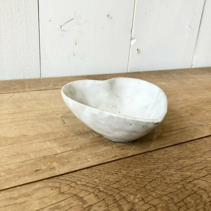 Stoneware Heart Dish