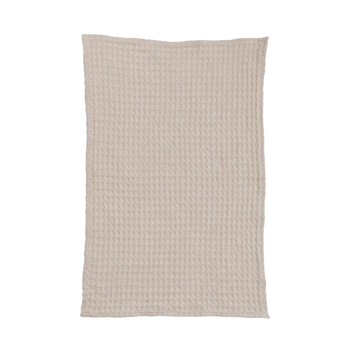 Stonewashed Cotton Waffle Weave Tea Towel, 2 Colors