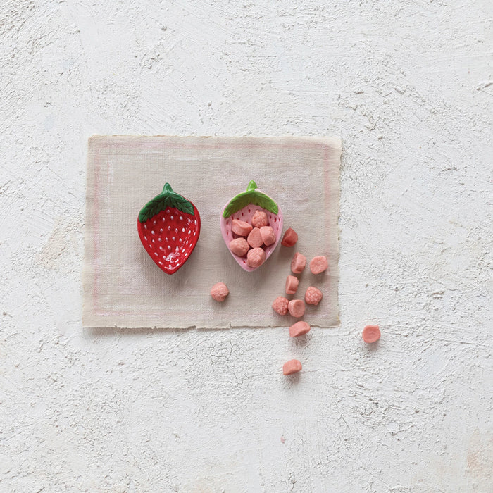 Strawberry Shaped Dish - 2 Colors