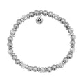 Strength & Grace Collection- Silver with Silver Bracelet