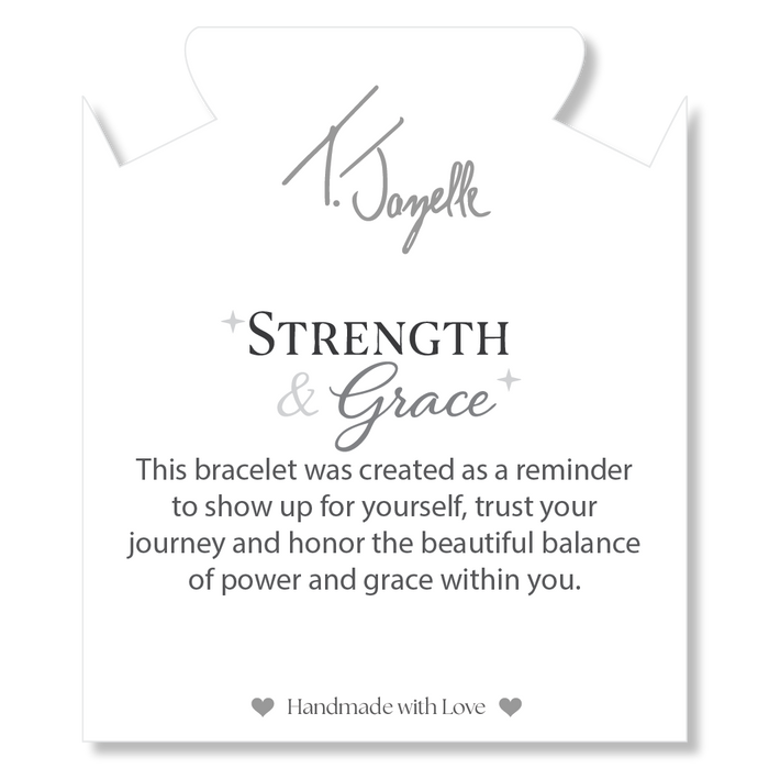 Strength & Grace Collection- Silver with Silver Bracelet