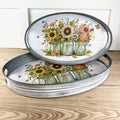 Sunflower Trays, Two Sizes Available