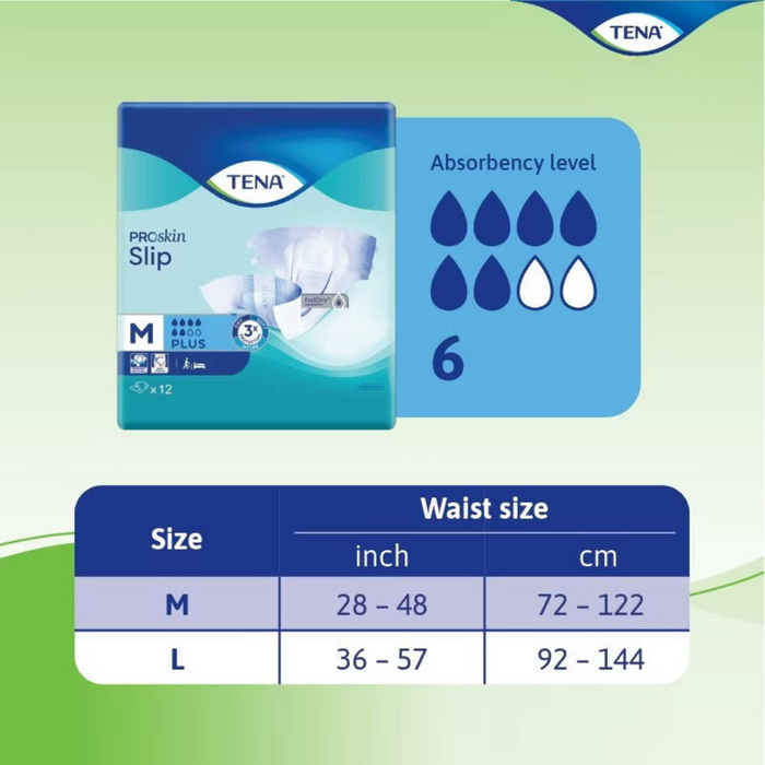 TENA Super Medium 10s