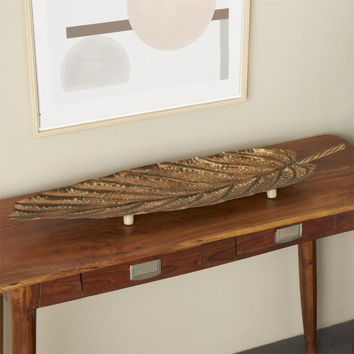Textured Copper Leaf Tray, 2 sizes