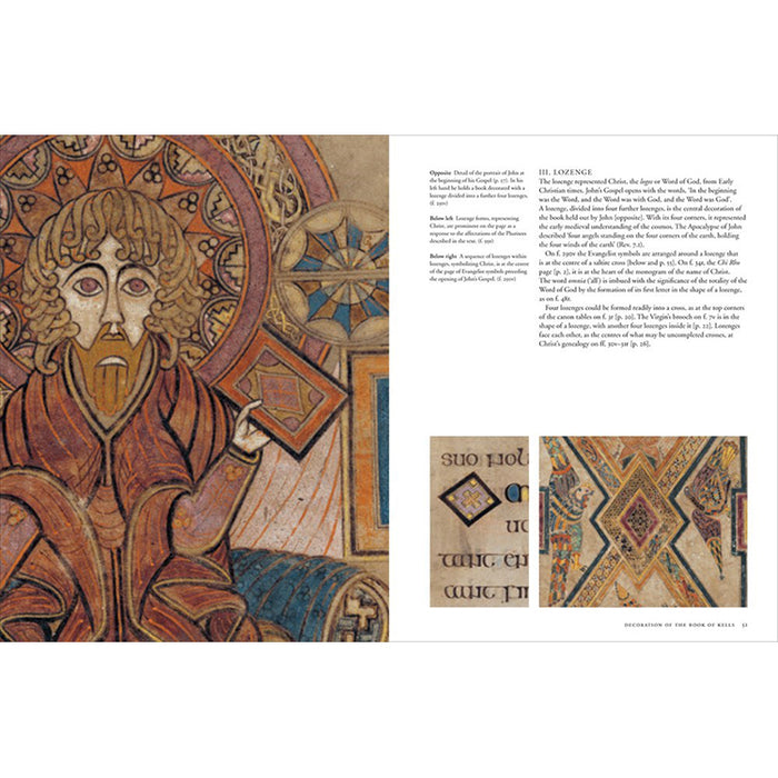 Interior view from the book The Book of Kells