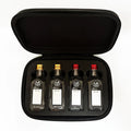 The Nomads Kitchen - Bottle Rack Kit | 4 x 100ml Travel Oil & Sauce Bottle Set